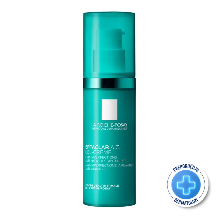 La Roche-Posay Effaclar A.Z. gel-krema, 40 ml