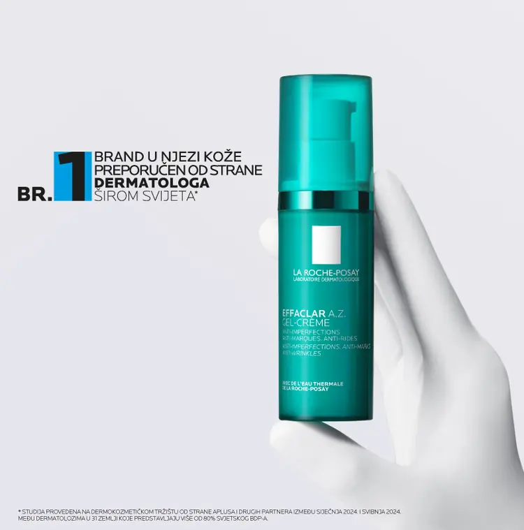 La Roche-Posay Effaclar A.Z. gel-krema, 40 ml