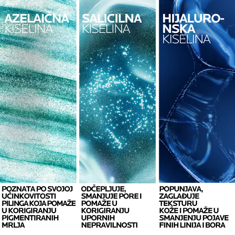 La Roche-Posay Effaclar A.Z. gel-krema, 40 ml