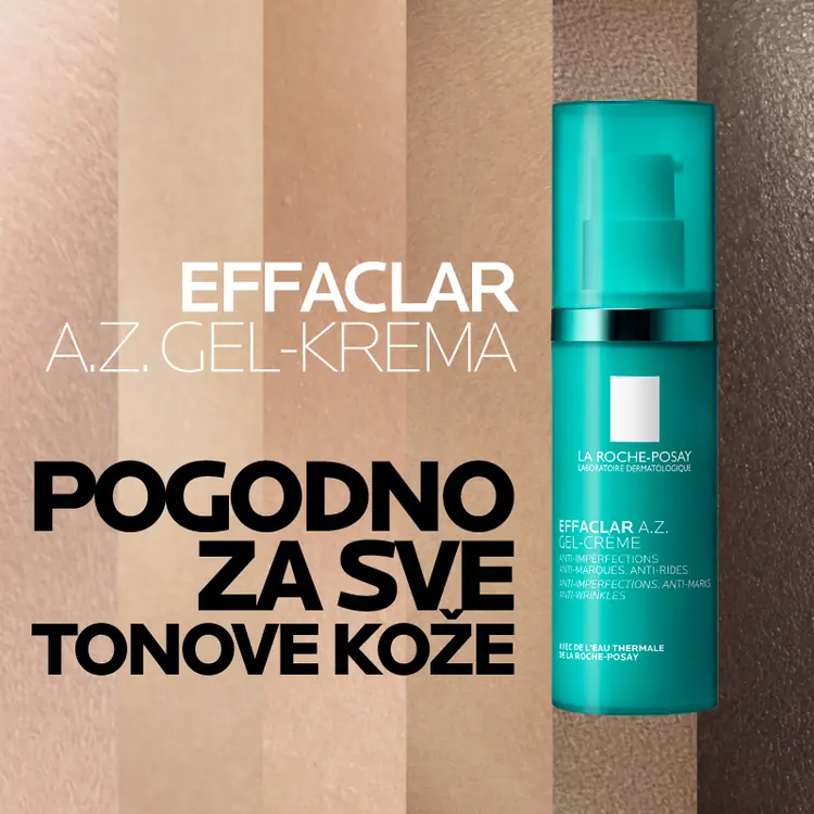 La Roche-Posay Effaclar A.Z. gel-krema, 40 ml