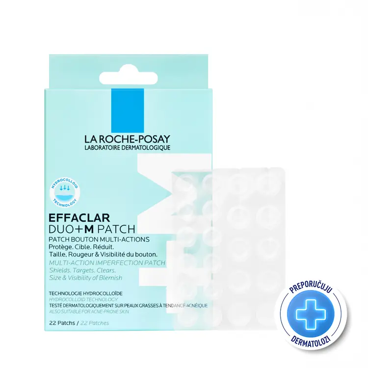 La Roche-Posay Effaclar Duo (+) M višenamjenski flaster, 22 flastera