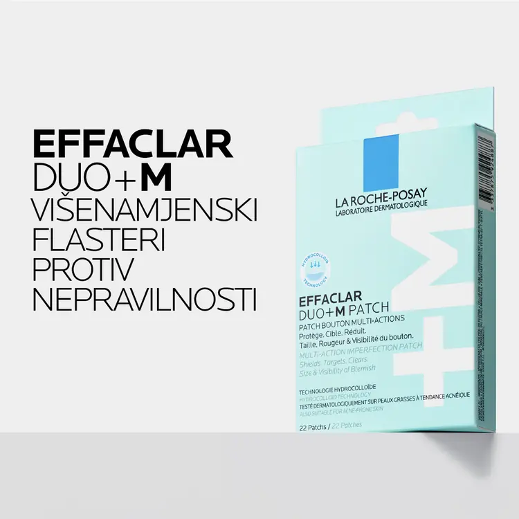 La Roche-Posay Effaclar Duo (+) M višenamjenski flaster, 22 flastera