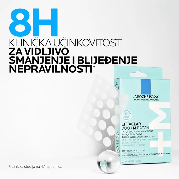 La Roche-Posay Effaclar Duo (+) M višenamjenski flaster, 22 flastera