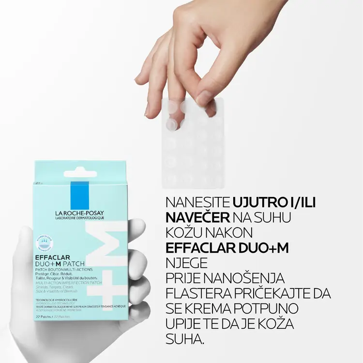 La Roche-Posay Effaclar Duo (+) M višenamjenski flaster, 22 flastera