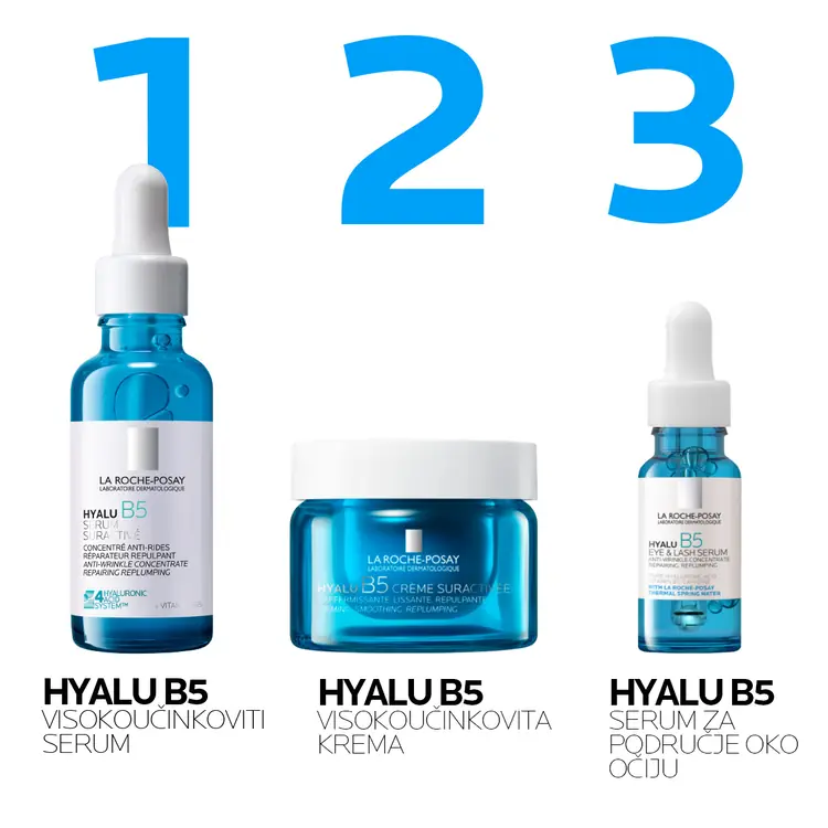 La Roche-Posay Hyalu B5 visokoučinkoviti serum, 30 ml