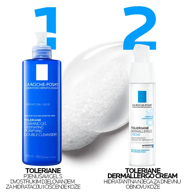 La Roche-Posay Toleriane pjenušavi gel, 400 ml