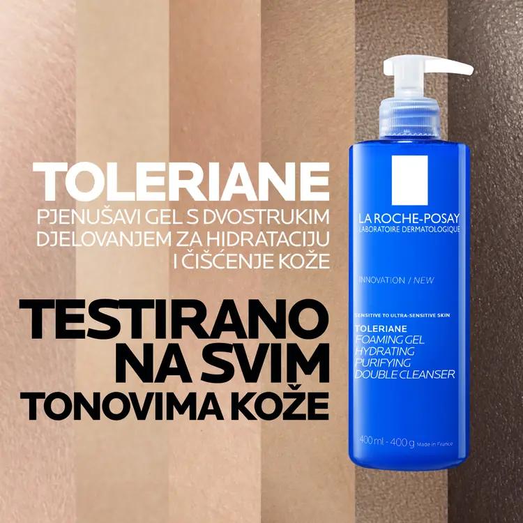 La Roche-Posay Toleriane pjenušavi gel, 400 ml