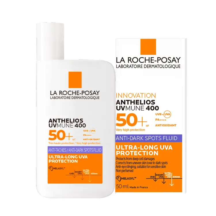 La Roche-Posay Anthelios UV-MUNE 400 Fluid protiv tamnih mrlja SPF50+, 50 ml