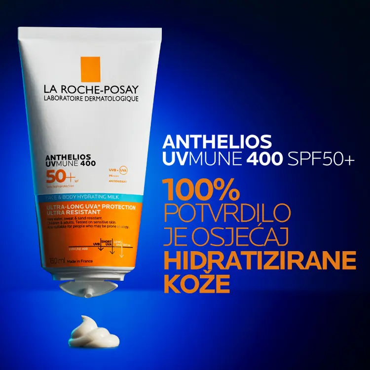 La Roche-Posay Anthelios UV-MUNE 400 Mlijeko za zaštitu od sunca SPF 50+, 150 ml