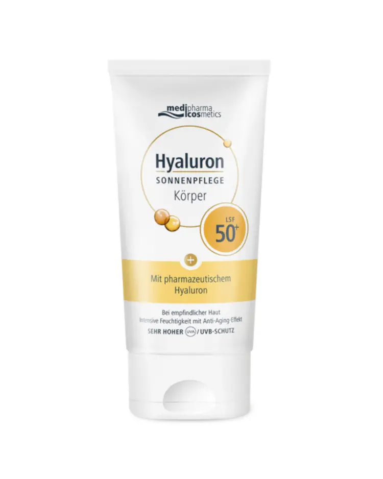 Medipharma Hyaluron krema za tijelo za zaštitu od sunca ZF 50+, 150 ml
