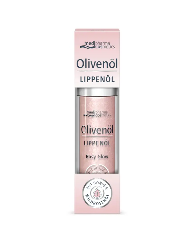 Olivenöl ulje za njegu usana Rosy Glow, 4 ml