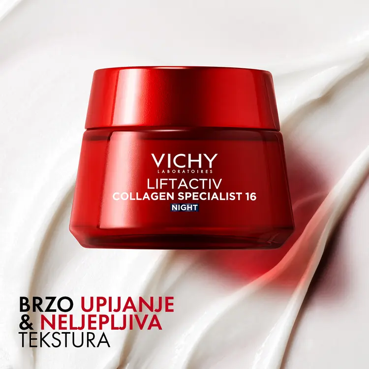 Vichy Liftactiv Collagen Specialist 16 noćna krema, 50 ml