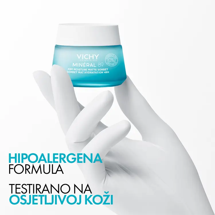 Vichy Minéral 89 Matte sorbet, 50 ml