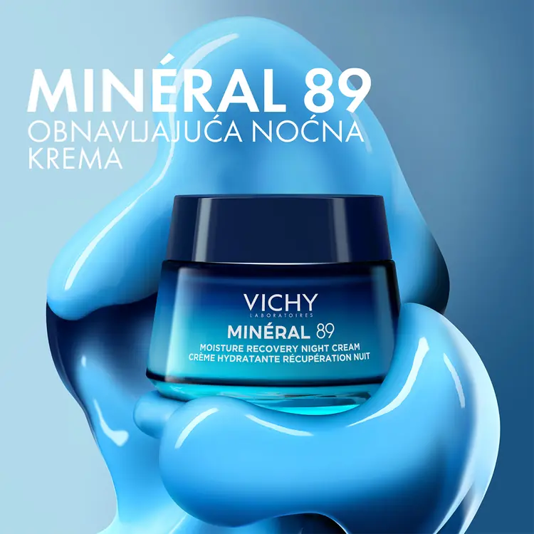 Vichy Minéral 89 Noćna krema, 50 ml