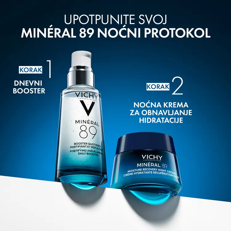 Vichy Minéral 89 Noćna krema, 50 ml