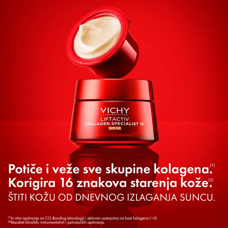 Vichy Liftactiv Collagen Specialist 16 dnevna krema SPF50, 50 ml