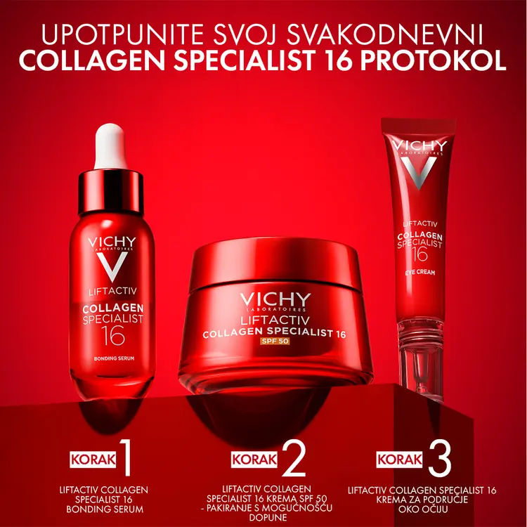 Vichy Liftactiv Collagen Specialist 16 dnevna krema SPF50, 50 ml