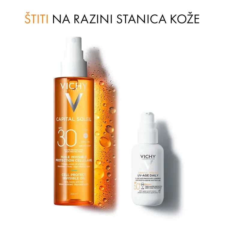 Vichy Capital Soleil Zaštitno ulje SPF30, 200 ml