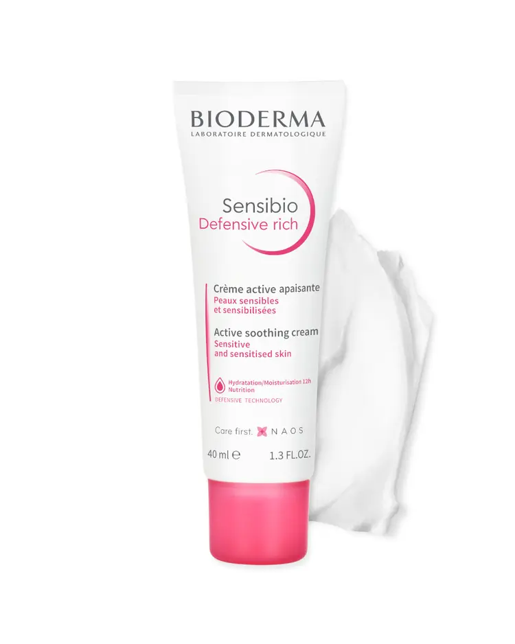 Bioderma Sensibio Defensive Rich krema, 40 ml