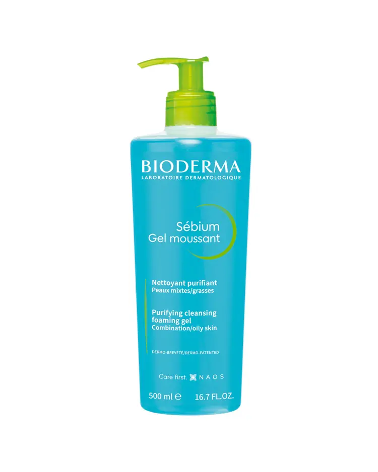 Bioderma Sebium Gel moussant, 500 ml