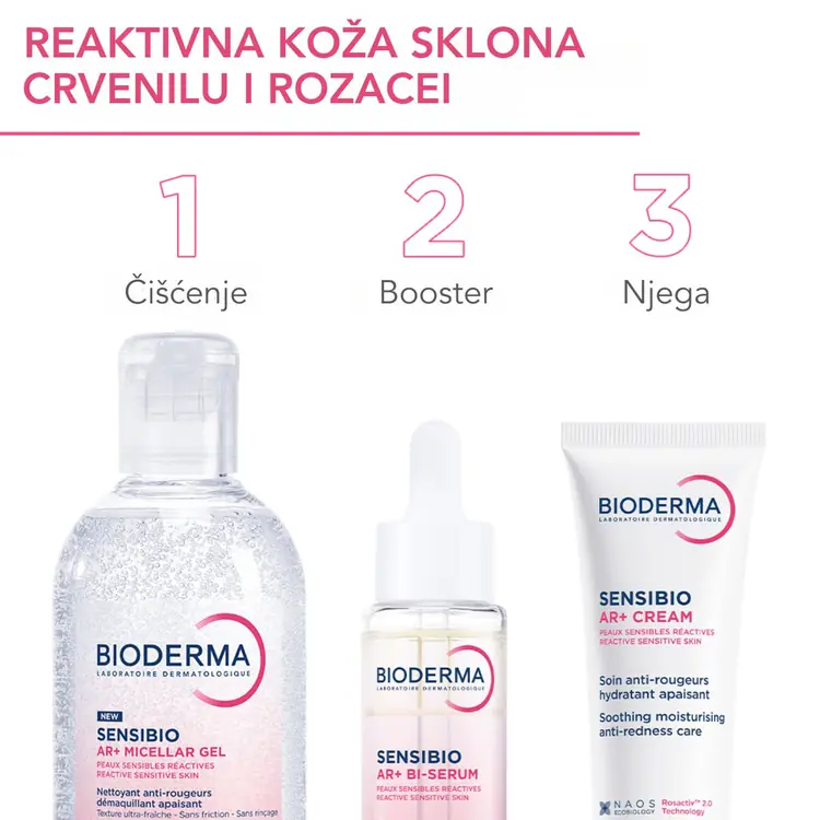 Bioderma Sensibio AR+ Micellar Gel; 250 ml