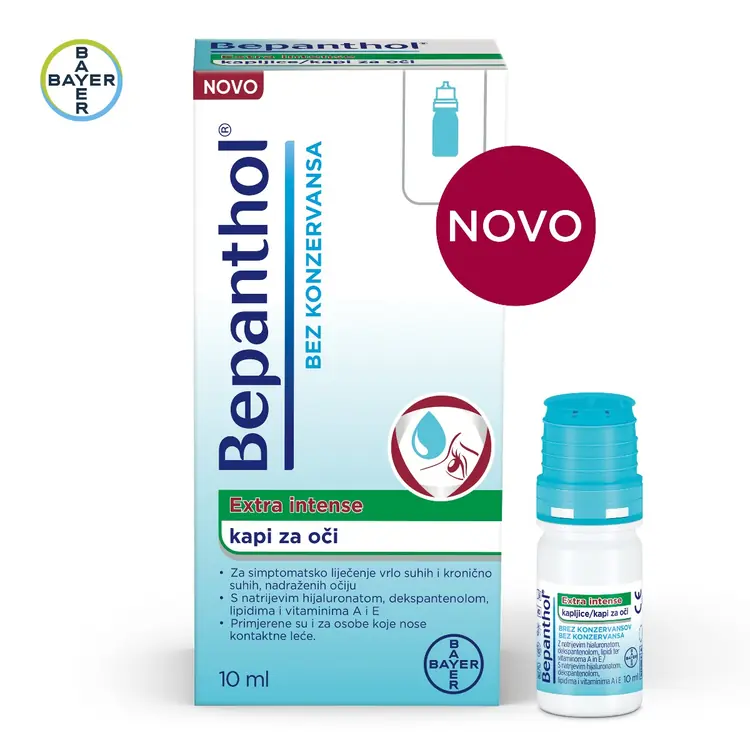 Bepanthol® Extra intense kapi za oči, 1 x 10 ml