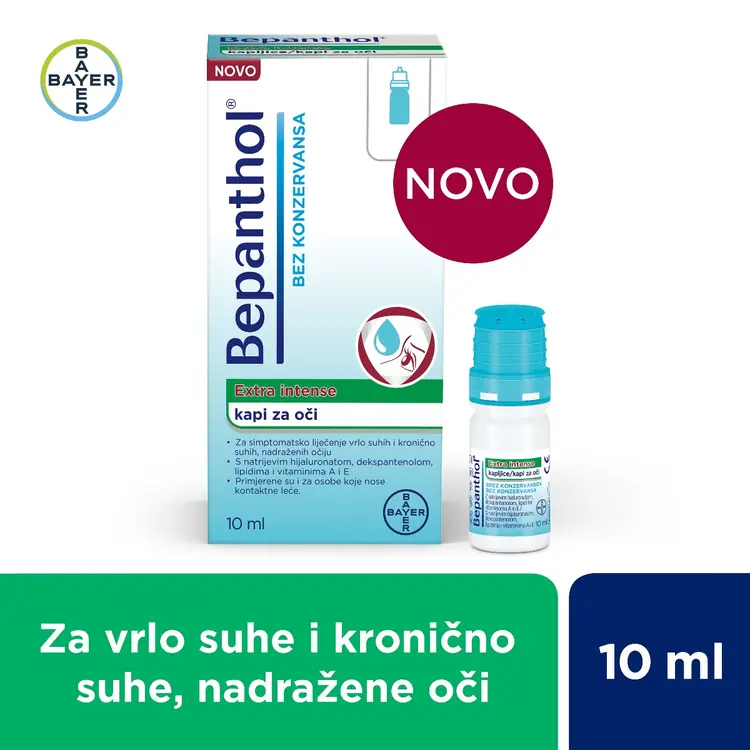Bepanthol® Extra intense kapi za oči, 1 x 10 ml