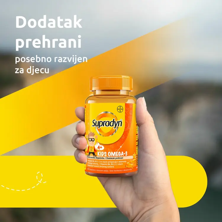 Supradyn Kids Omega-3, 60 žele bombona