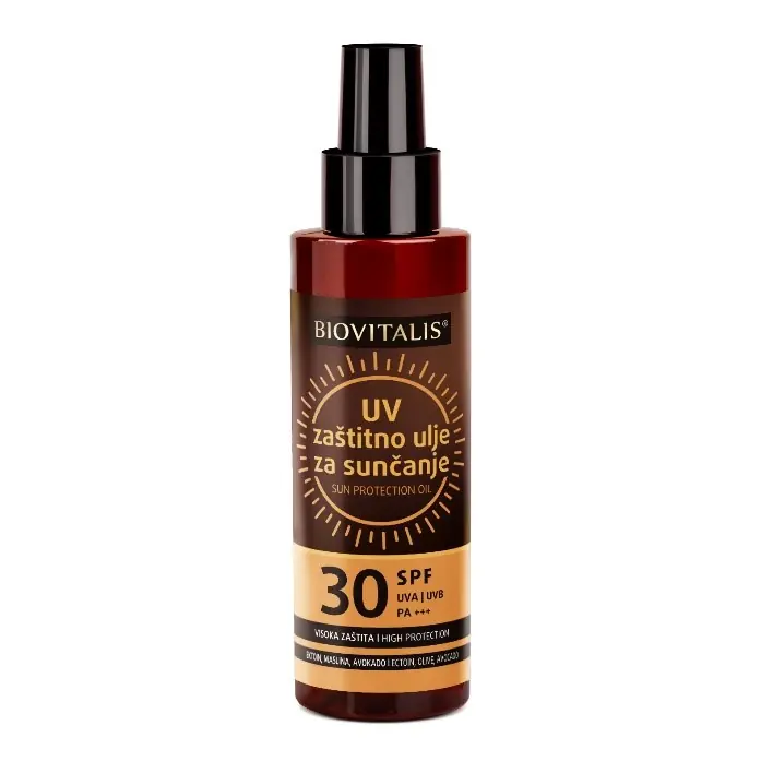Biovitalis UV zaštitno ulje za sunčanje SPF 30, 100 ml