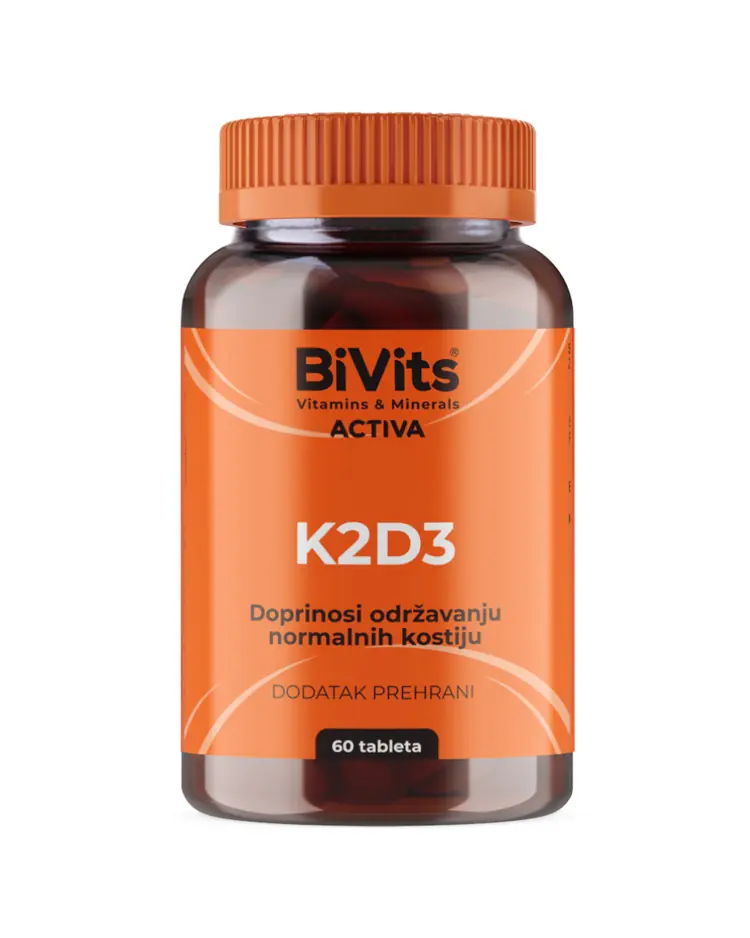 BiVits Activa K2D3, 60 tableta