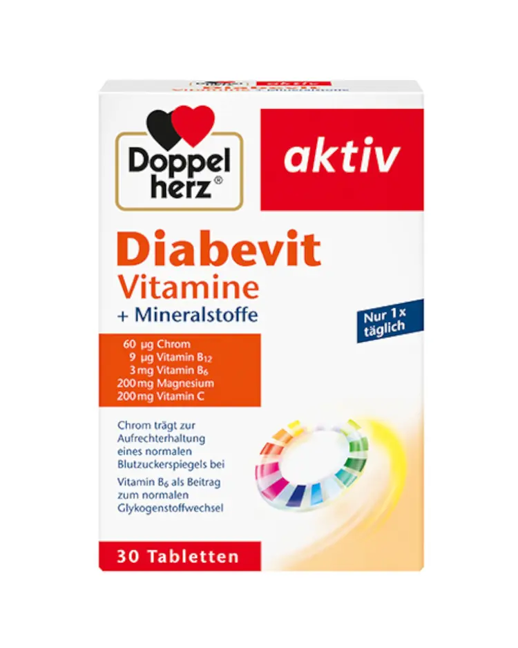 Doppelherz® aktiv Diabevit, 30 tableta