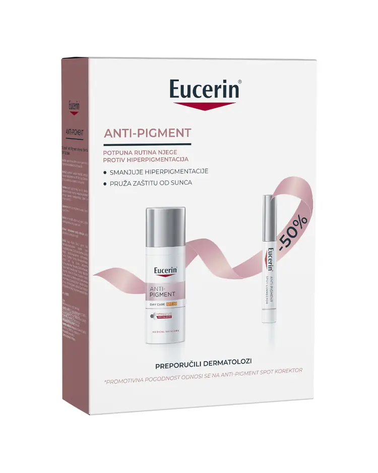 Eucerin Anti-Pigment set PROMO, 50 ml + 5 ml
