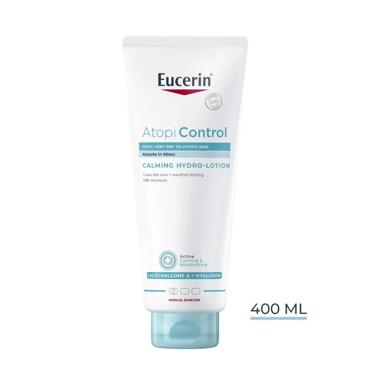 Eucerin AtopiControl umirujući hidratantni losion za lice i tijelo, 400 ml