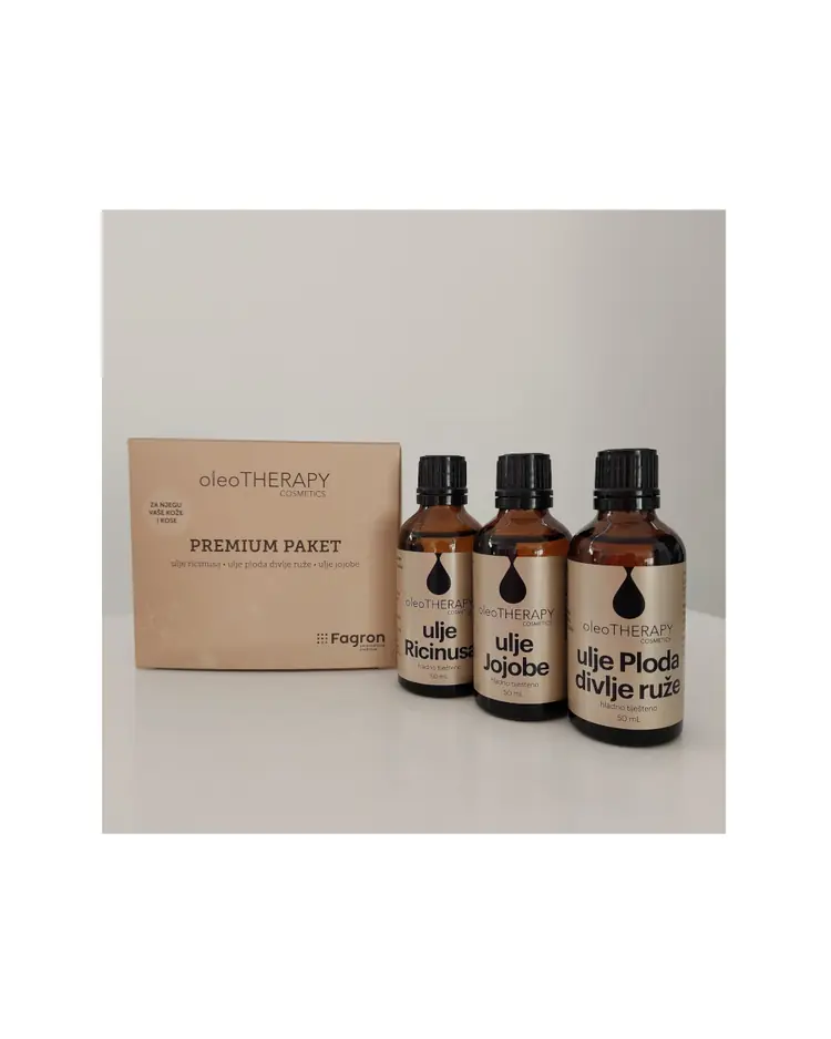 oleoTherapy Cosmetics Premium paket, 3 x 50 ml