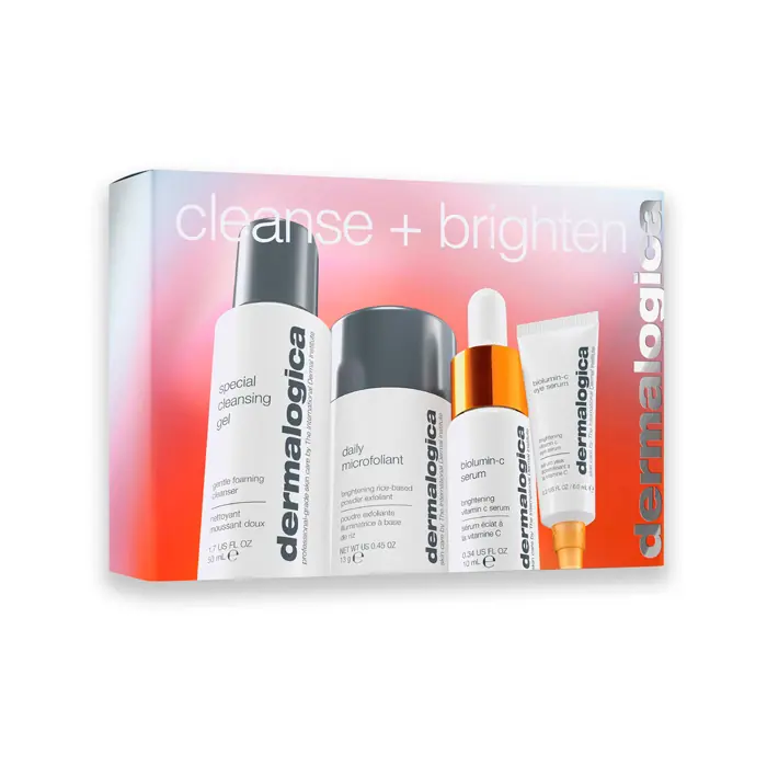 Dermalogica Cleanse + Brighten set, 50 ml + 13 g + 10 ml + 6 ml