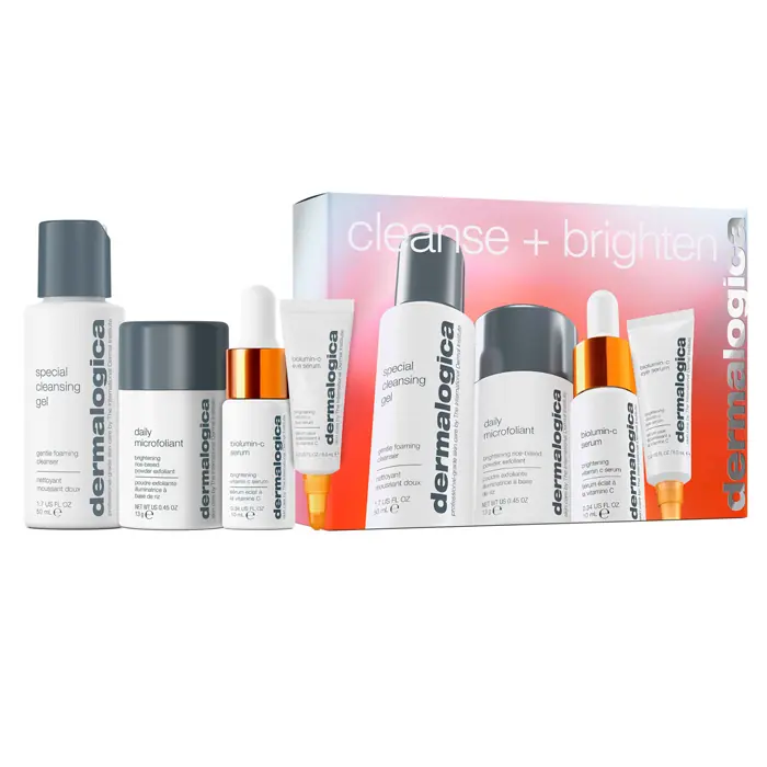 Dermalogica Cleanse + Brighten set, 50 ml + 13 g + 10 ml + 6 ml