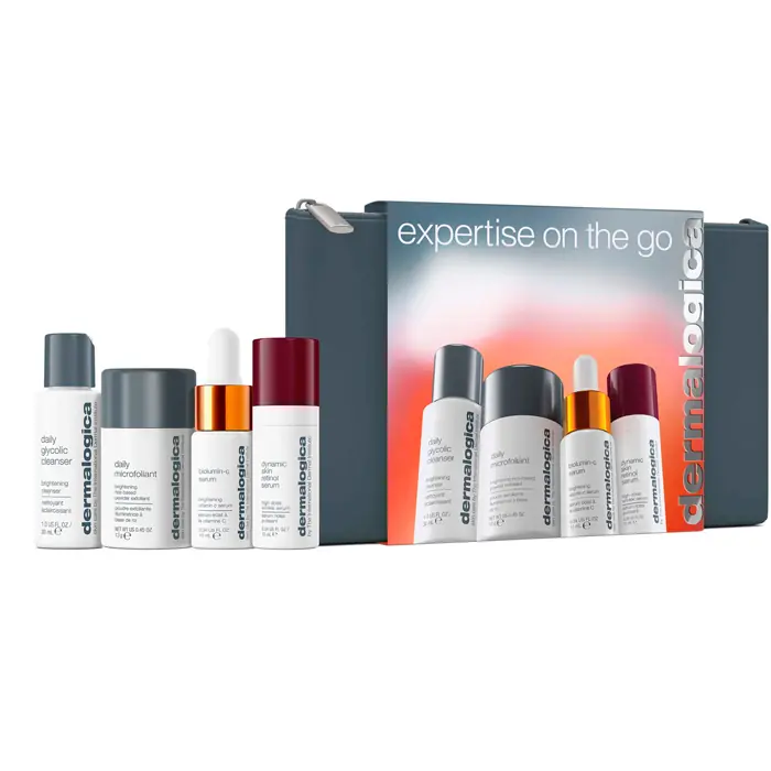 Dermalogica Expertise On The Go set, 50 ml + 14 g + 15 ml + 15 ml