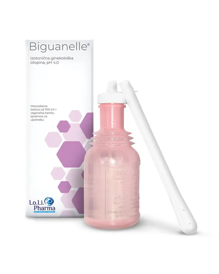 Biguanelle® Izotonična ginekološka otopina, pH 4,0, 100 ml