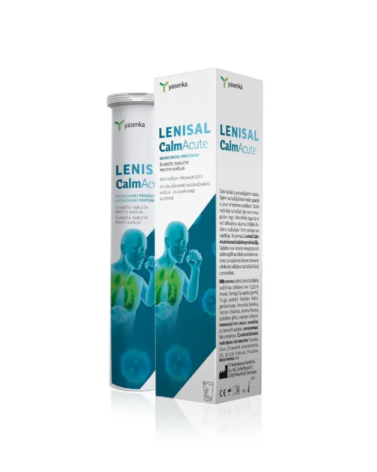 Yasenka Lenisal CalmAcute, 20 šumećih tableta