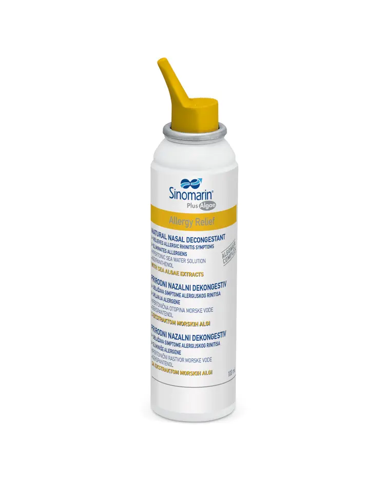Sinomarin Plus Algae Allergy Relief, 100 ml
