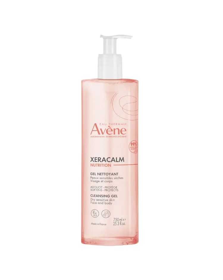 Eau Thermale Avène XeraCalm Nutrition gel za čišćenje, 750 ml