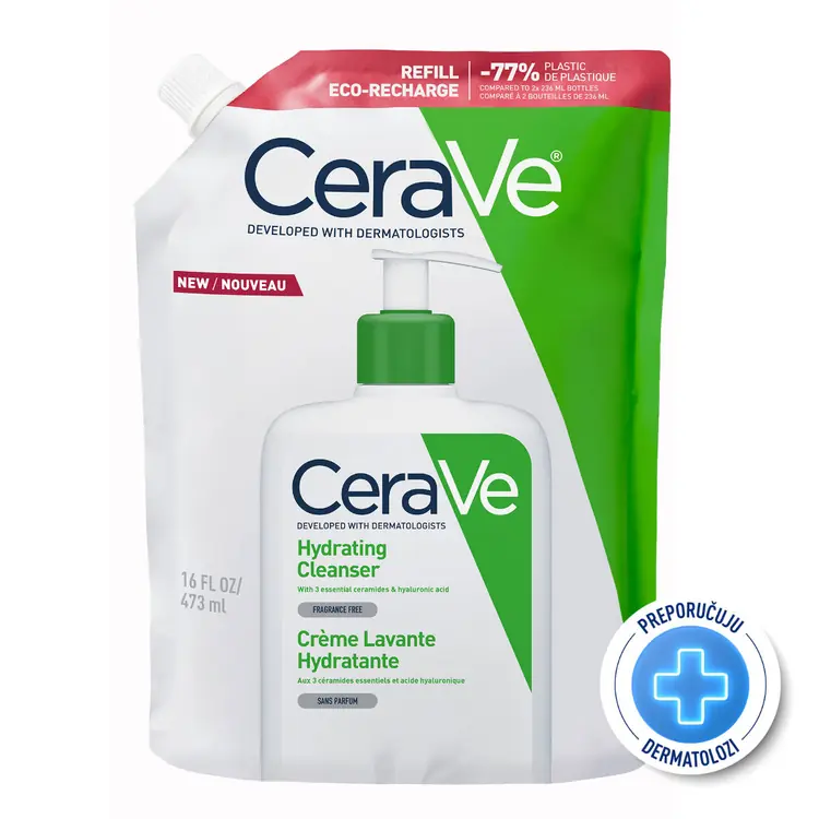 CeraVe Hidratantna emulzija za čišćenje, 473 ml refill