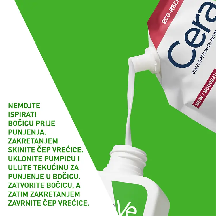 CeraVe Hidratantna emulzija za čišćenje, 473 ml refill