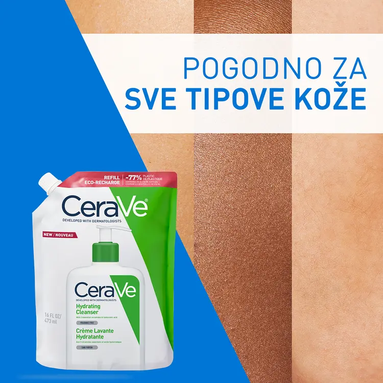 CeraVe Hidratantna emulzija za čišćenje, 473 ml refill