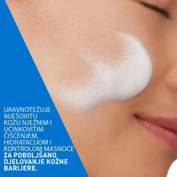 CeraVe Balancing Air Foam čistač, 148 ml
