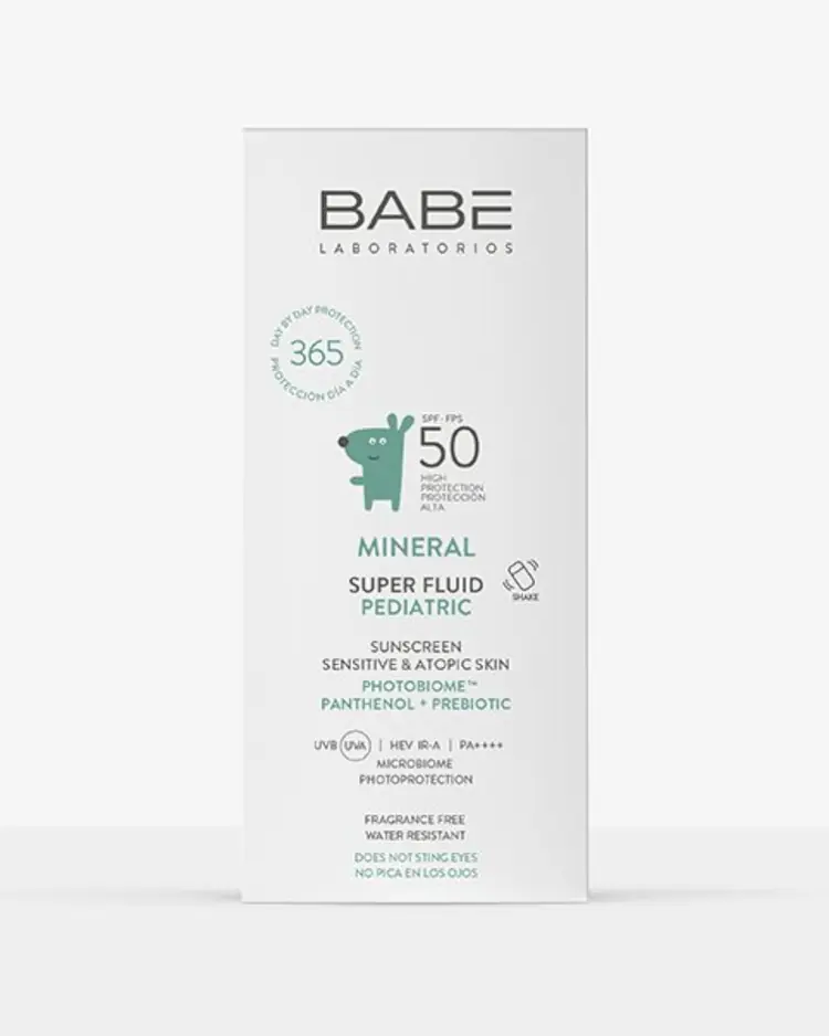 Lab. BABÉ Pediatric Sun Super Fluid Mineral SPF50, 50 ml