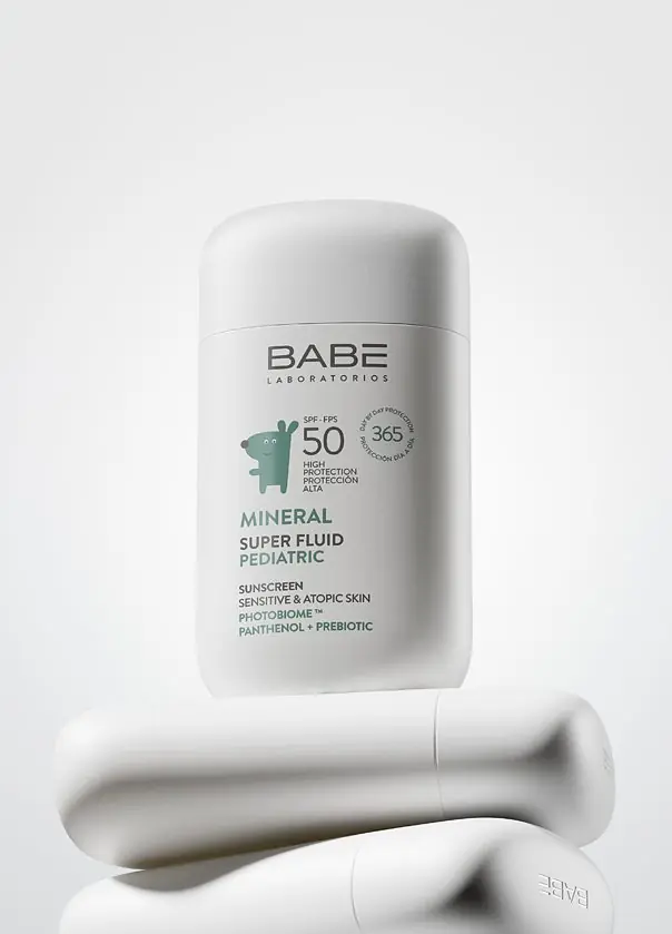 Lab. BABÉ Pediatric Sun Super Fluid Mineral SPF50, 50 ml