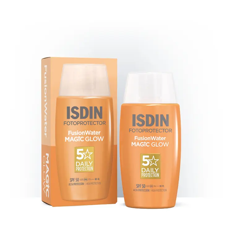 ISDIN Fotoprotector Fusion Water MAGIC GLOW SPF 50, 50 ml