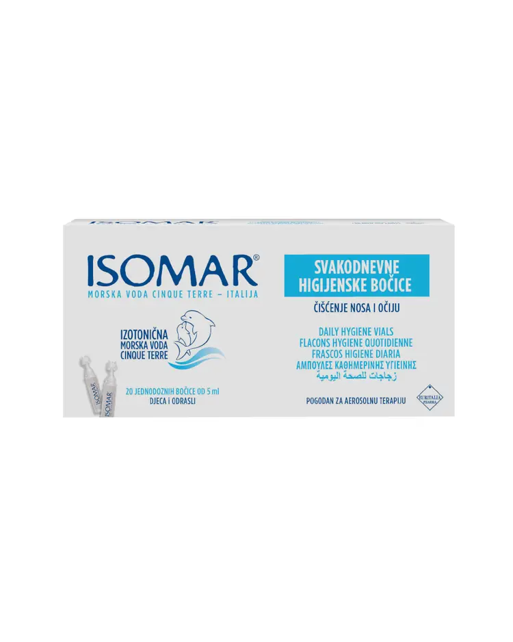 Isomar 20 bočica za dnevnu higijenu, 20 x 5 ml