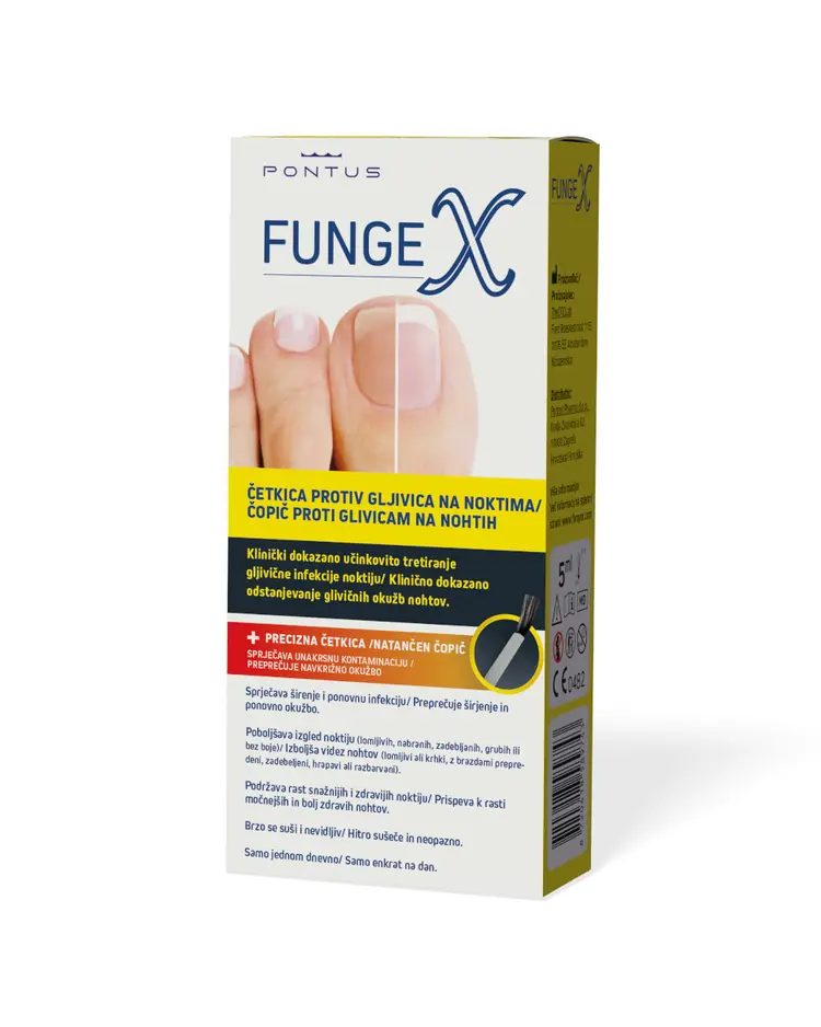 FungeX četkica protiv gljivica na noktima, 1 četkica